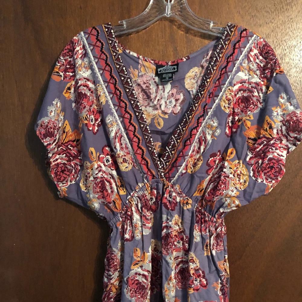 Printed Dress: size Small